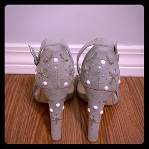 Adorable embroidered sandals!